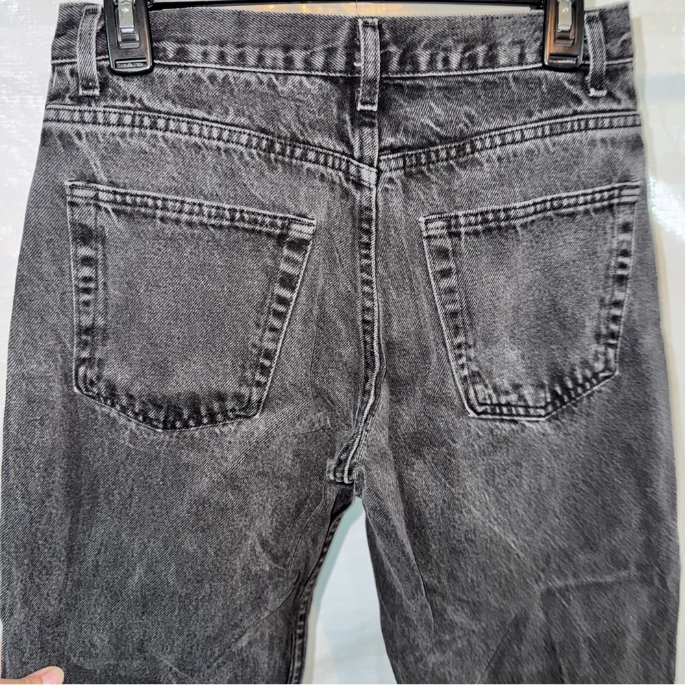 Men's Black Relaxed Jeans - Picture 3 of 4